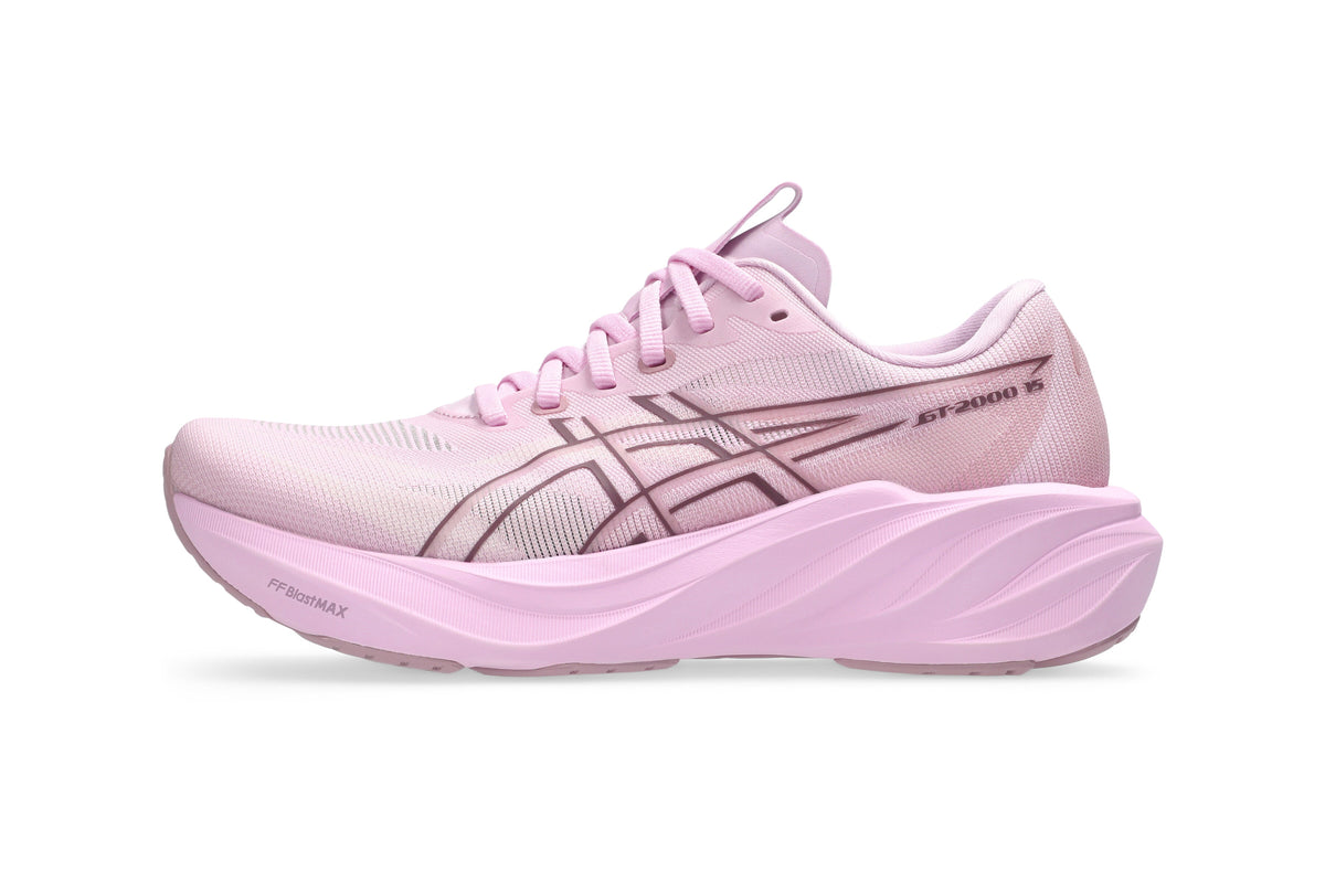 LANÇAMENTO - Tênis de Corrida/Hyrox Asics GT-2000 15 - Rosa / Marrom - Feminino