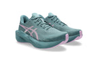 LANÇAMENTO - Tênis de Corrida Asics Novablast 6 - Azul / Roxo - Feminino