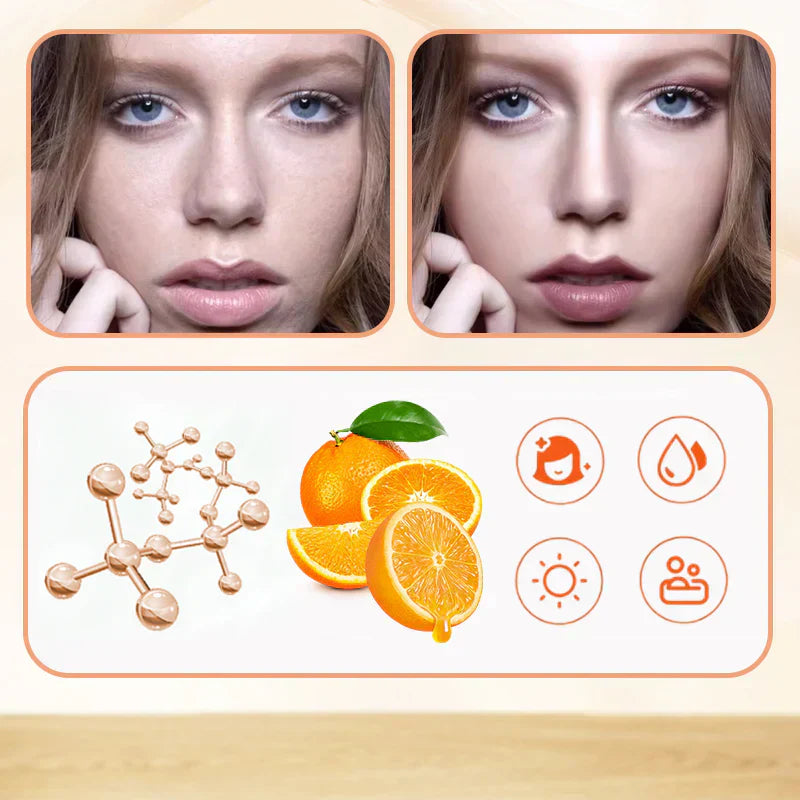 BASE LÍQUIDA CON VITAMINA C REJUVENESCEDOR + ENVÍO GRATIS + 49% DE DESCUENTO