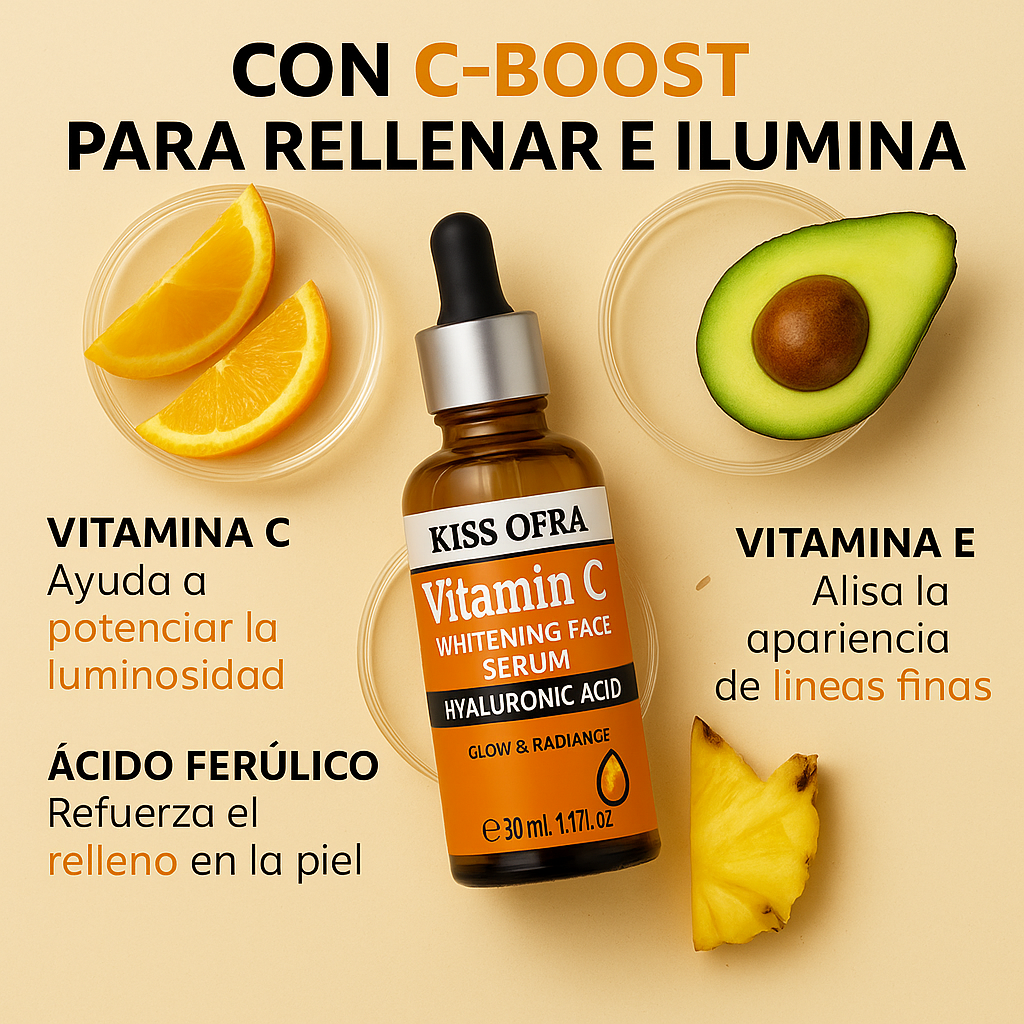 AuraClara™ Suero Iluminador Vitamina C – 49% OFF + Envío gratis