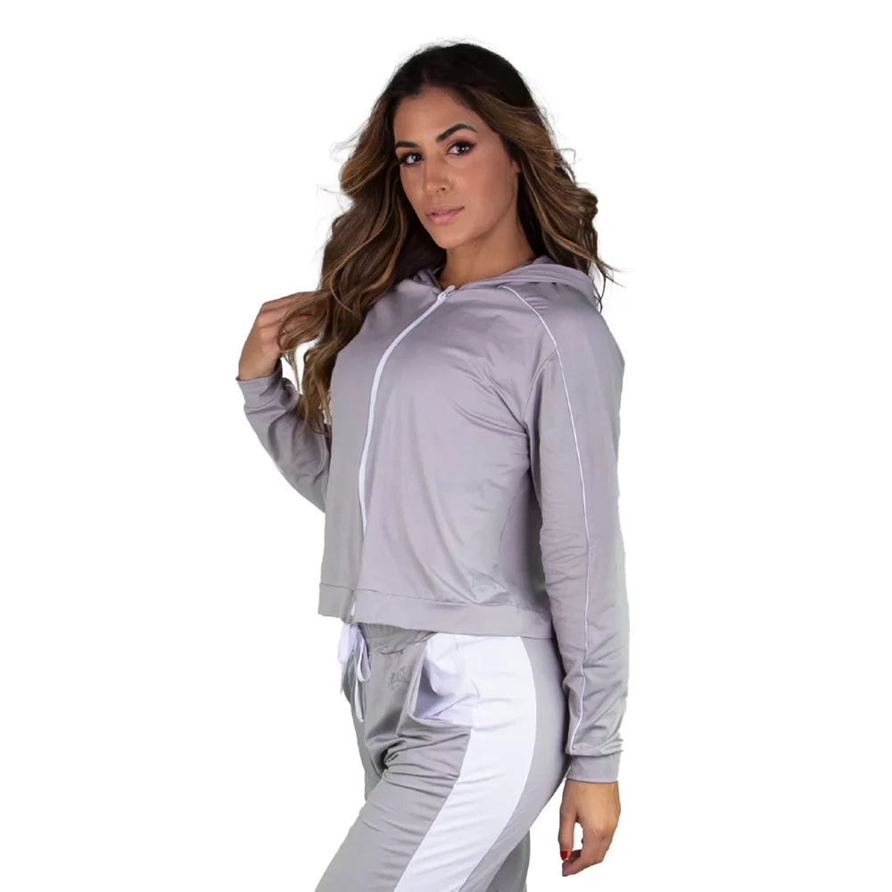 Jaqueta Everlast Candy Colors - Cinza - Feminino