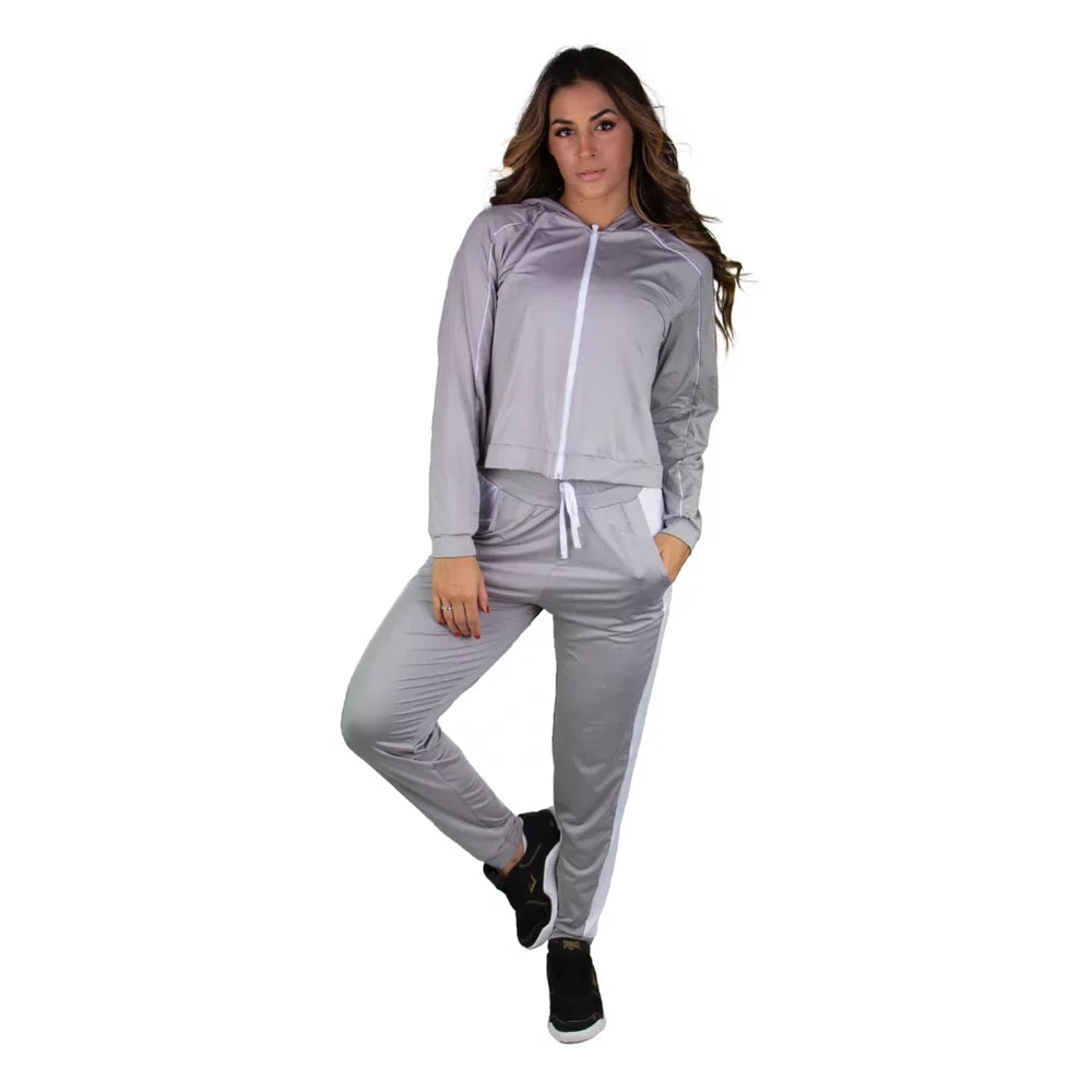 Jaqueta Everlast Candy Colors - Cinza - Feminino