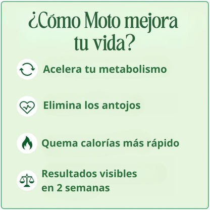 MOTO – Suplemento Natural para Acelerar el Metabolismo