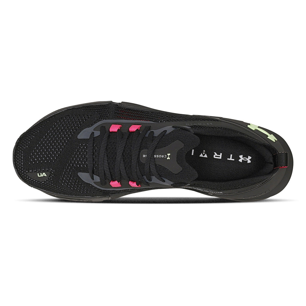 LANÇAMENTO - Tênis de Cross/Treino Under Armour Tribase Cross 2 SE - Preto / Verde / Rosa - Unissex