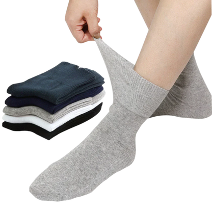 ComforPaso™ – Calcetines Ultra Suaves para Pie Diabético (4 Pares)