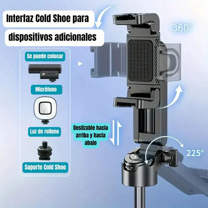 Trípode Mini P15™ 3 en 1 con Control Remoto