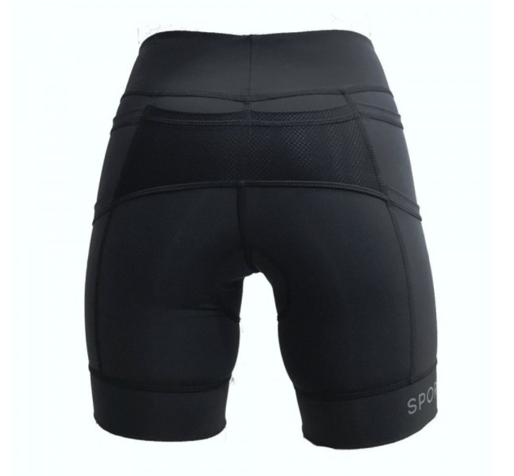 Bermuda de Compressão Sport Br - Preto - Feminino