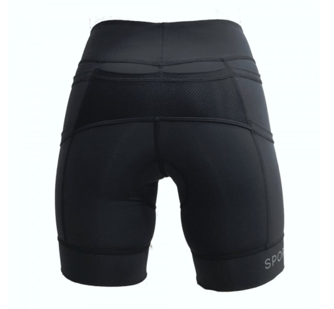 Bermuda de Compressão Sport Br - Preto - Feminino