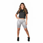 Shorts Everlast Every Day - Prata / Lima - Feminino