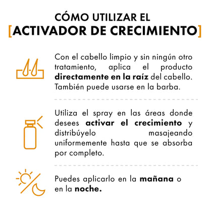 Activador Capilar para Crecimiento con Células Madre y Factores de Crecimiento