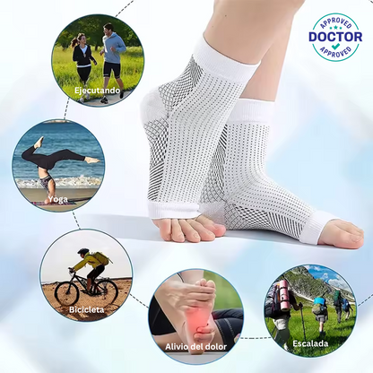 2x1 Hoy – Piedeluxe® Calcetines terapéuticos de lujo