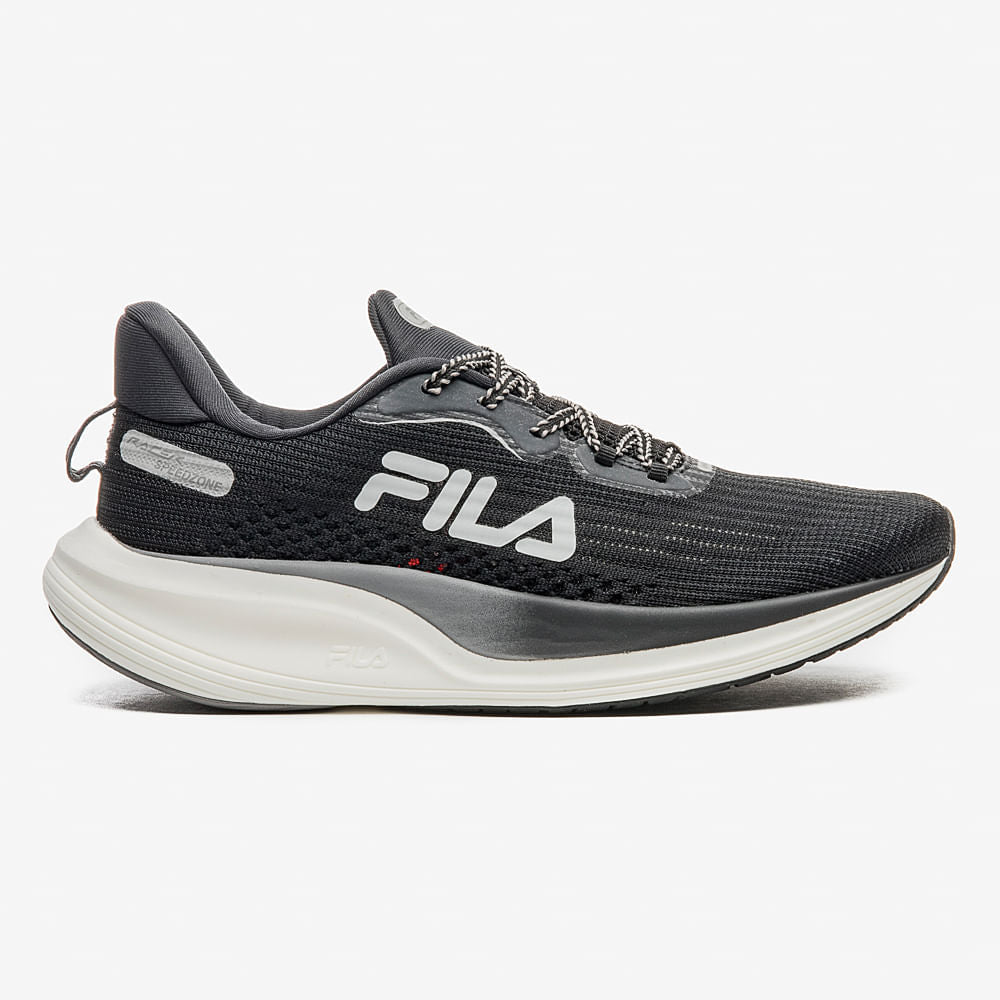 Tênis de Corrida/Hyrox Fila Racer Speedzone - Preto / Bege / Cinza - Unissex