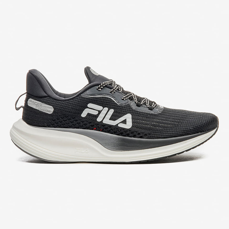 Tênis de Corrida/Hyrox Fila Racer Speedzone - Preto / Bege / Cinza - Unissex