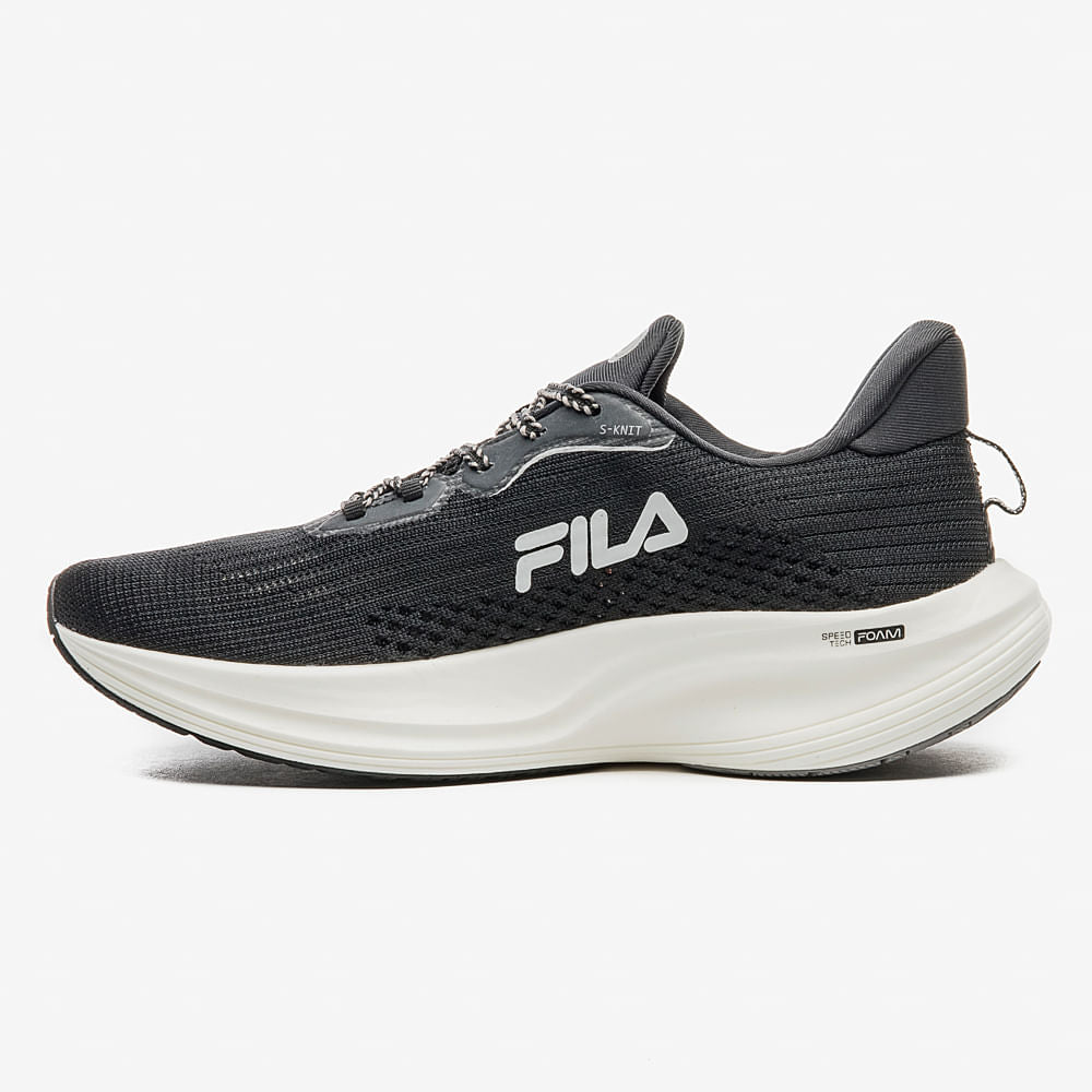 Tênis de Corrida/Hyrox Fila Racer Speedzone - Preto / Bege / Cinza - Unissex