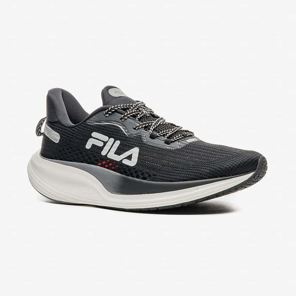 Tênis de Corrida/Hyrox Fila Racer Speedzone - Preto / Bege / Cinza - Unissex