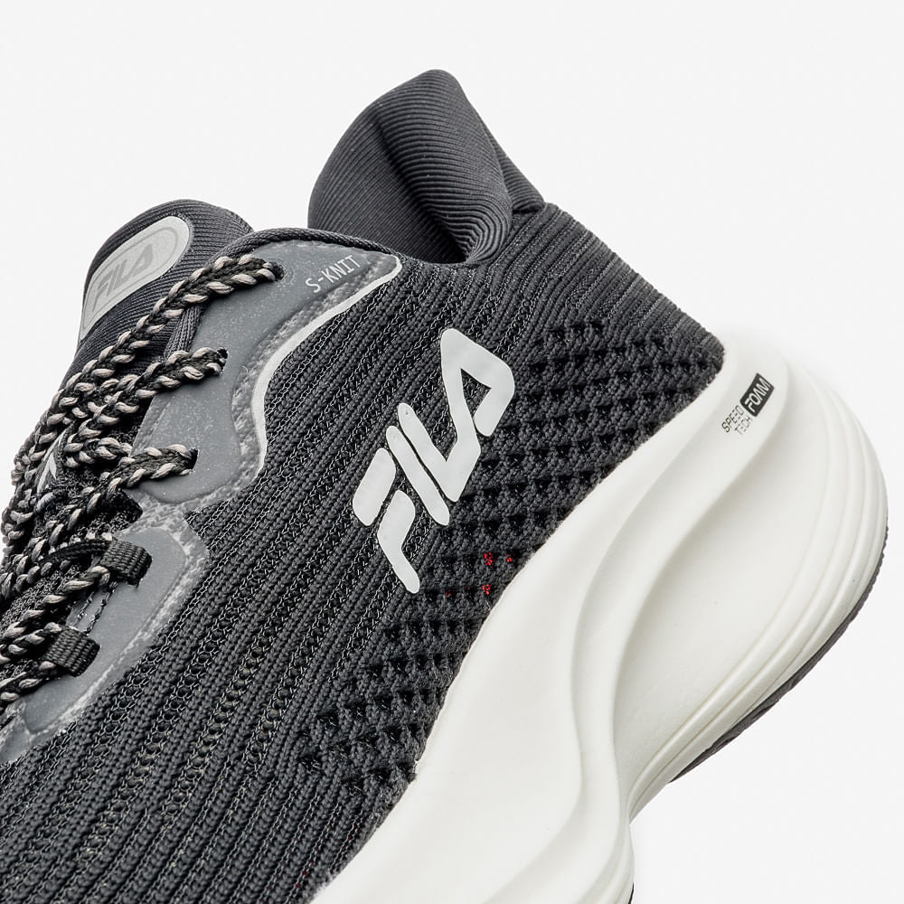Tênis de Corrida/Hyrox Fila Racer Speedzone - Preto / Bege / Cinza - Unissex