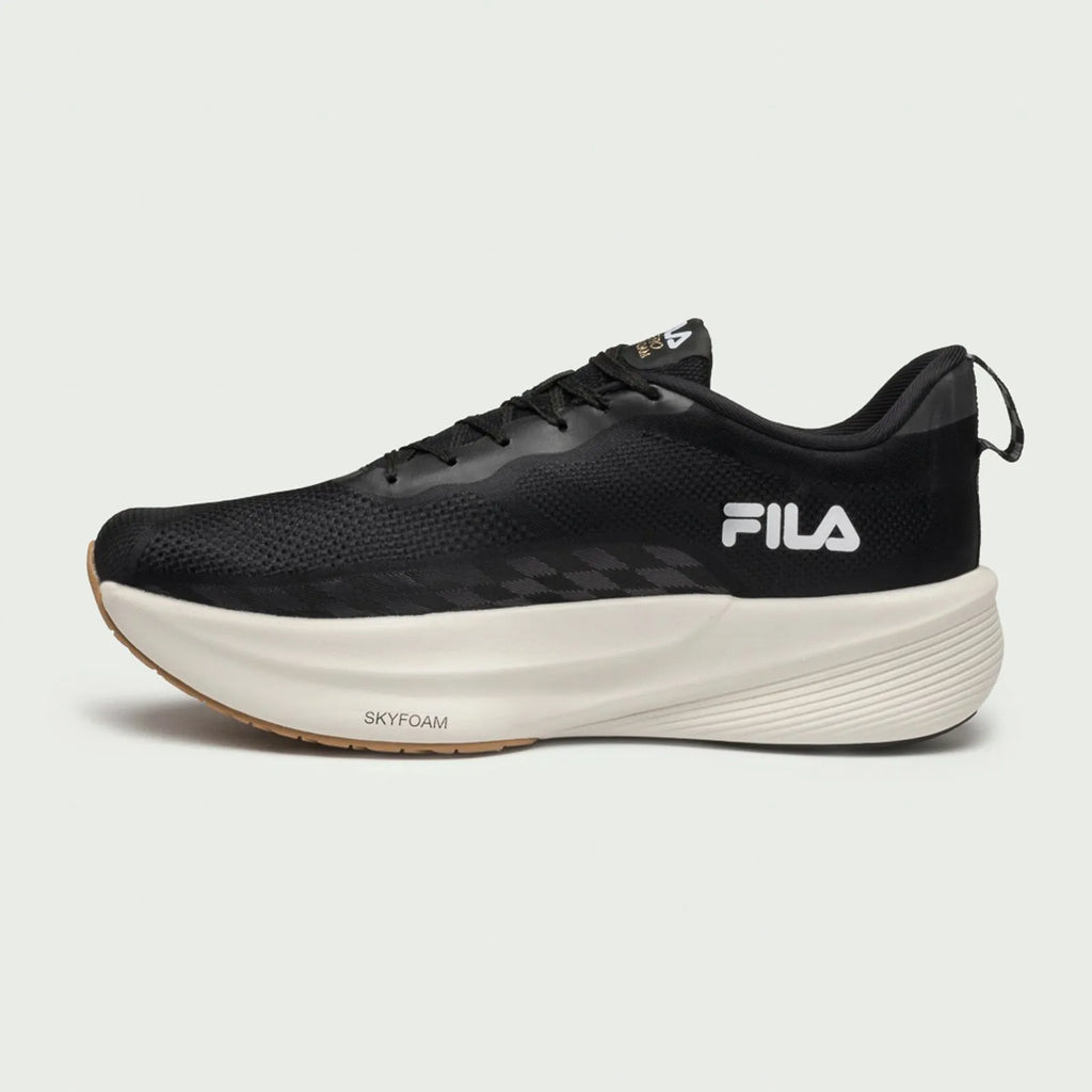 LANÇAMENTO - Tênis de Corrida/Hyrox Fila Aero Skyfoam - Preto / Branco - Unissex