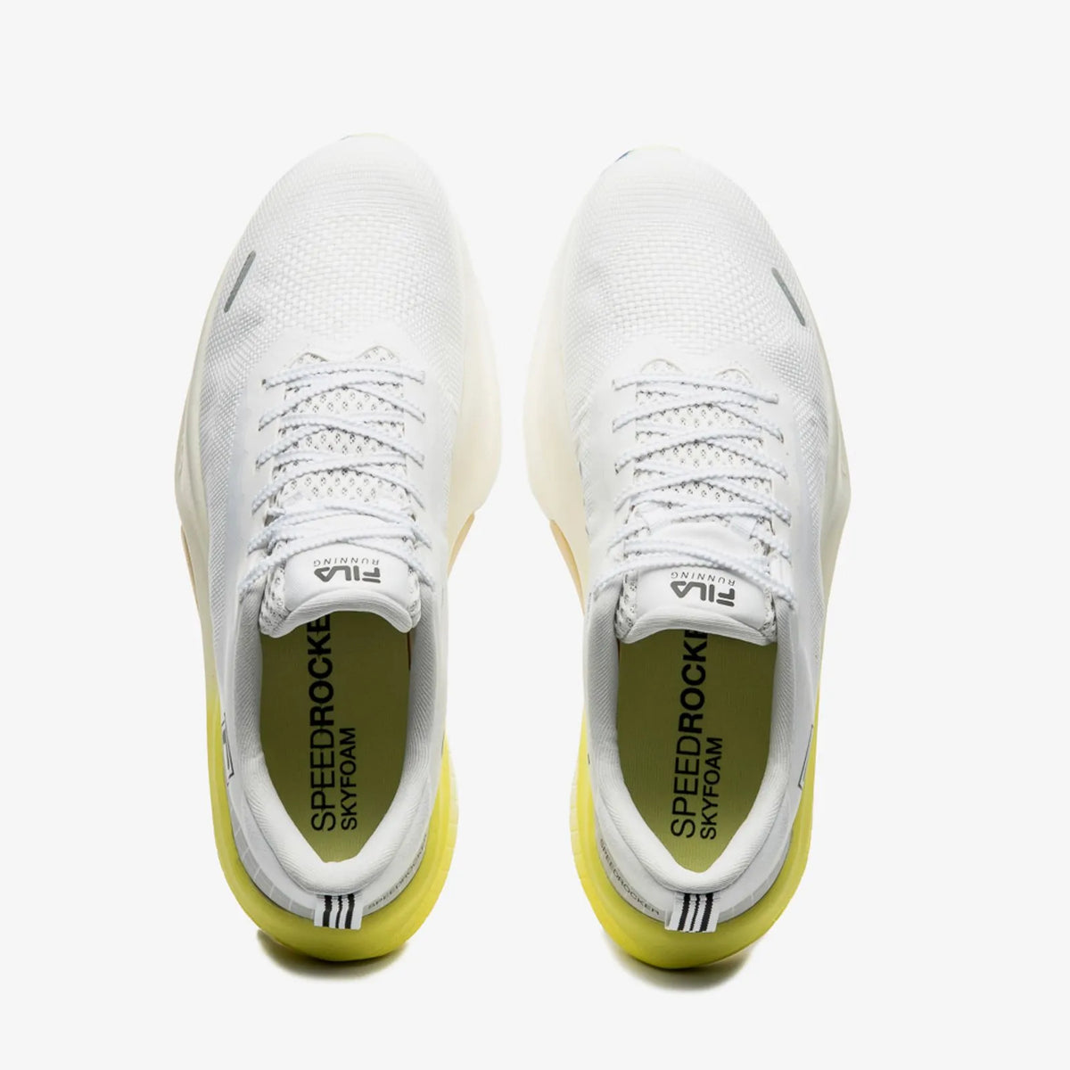 LANÇAMENTO - Tênis de Corrida/Hyrox Fila Speedrocker Skyfoam - Branco / Amarelo - Unissex
