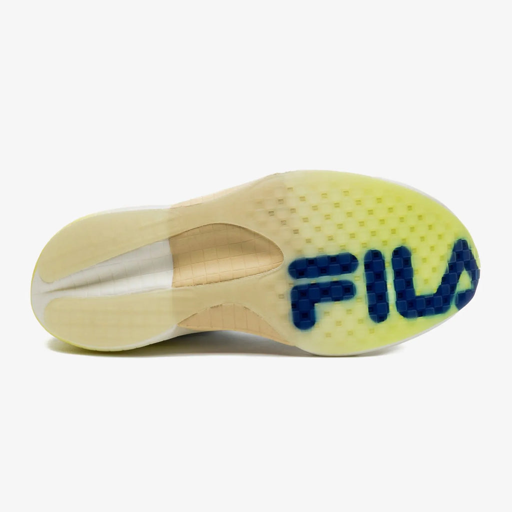 LANÇAMENTO - Tênis de Corrida/Hyrox Fila Speedrocker Skyfoam - Branco / Amarelo - Unissex