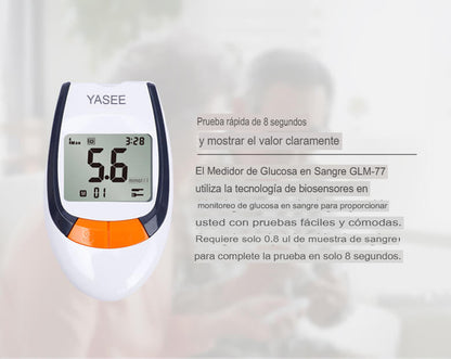 Medidor de glucosa en sangre