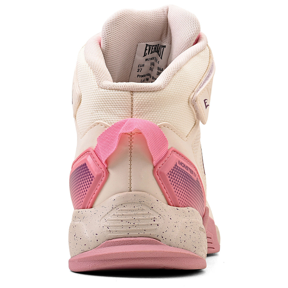 Tênis de Cross/Treino Everlast Monster 4 - Bege / Rosa - Feminino