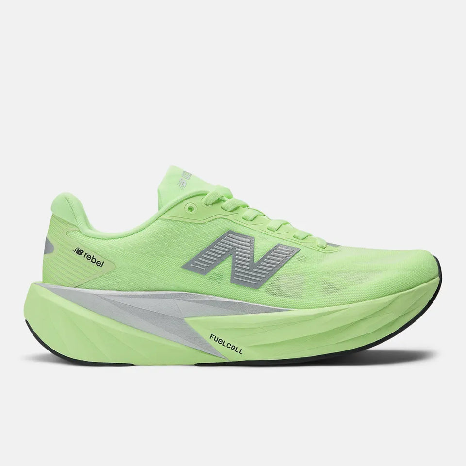 LANÇAMENTO - Tênis de Hyrox New Balance Fuelcell Rebel V5 Verde - Feminino