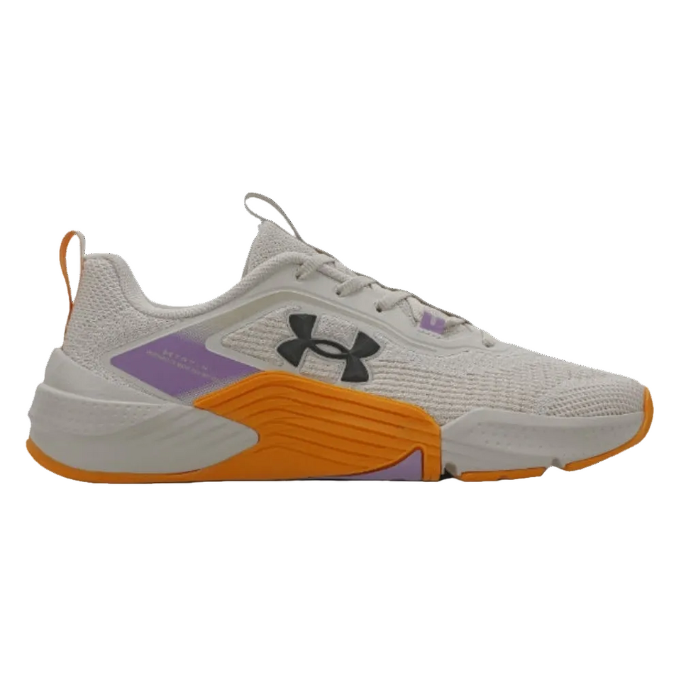 Tênis de Cross/Treino Under Armour Tribase Reps 2 SE - Cinza / Lilás / Laranja - Feminino