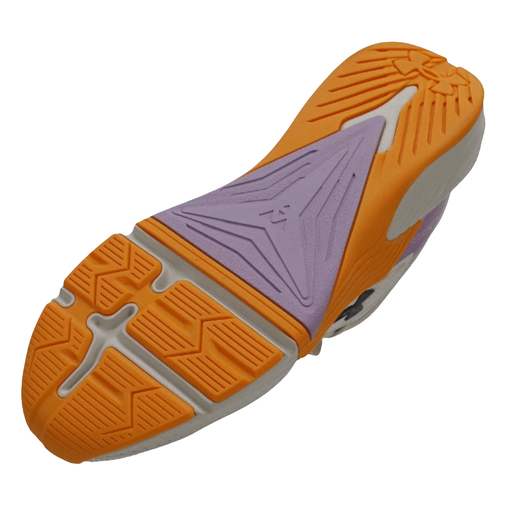 Tênis de Cross/Treino Under Armour Tribase Reps 2 SE - Cinza / Lilás / Laranja - Feminino