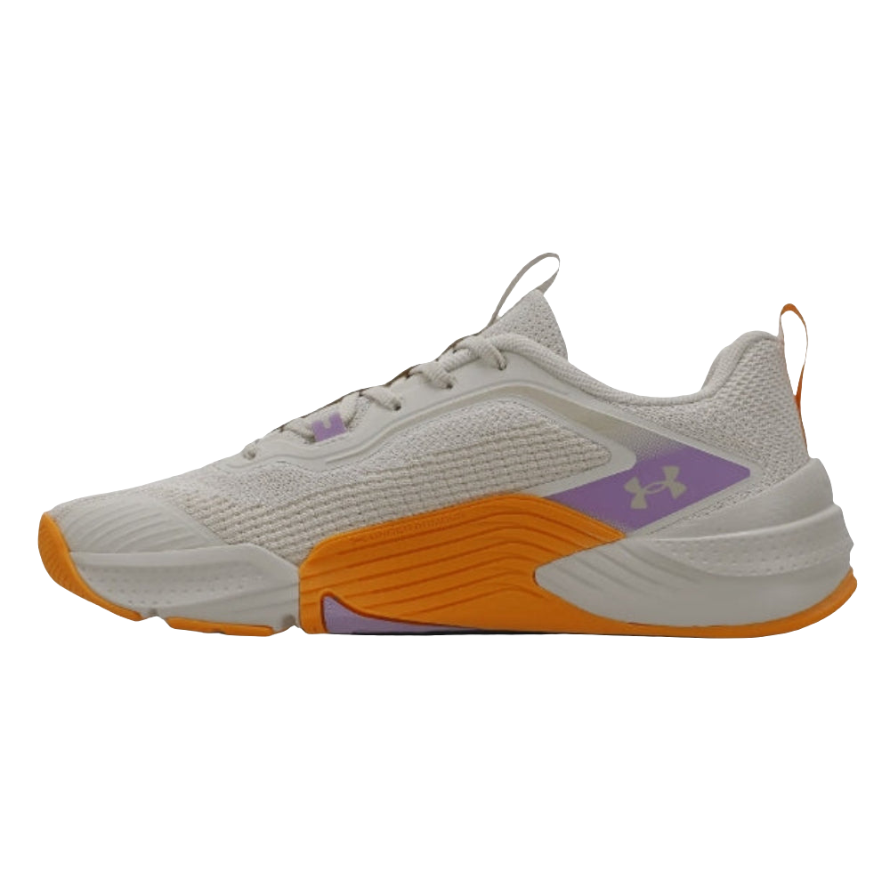 Tênis de Cross/Treino Under Armour Tribase Reps 2 SE - Cinza / Lilás / Laranja - Feminino