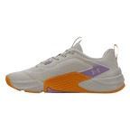 Tênis de Cross/Treino Under Armour Tribase Reps 2 SE - Cinza / Lilás / Laranja - Feminino