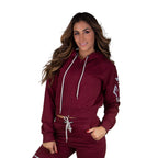 Blusa Moletom Everlast - Vinho - Feminino