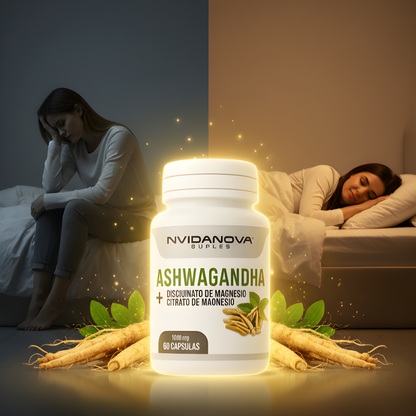 Ashwagandha + Magnesio 1000 mg: Defensa natural, equilibrio y energía