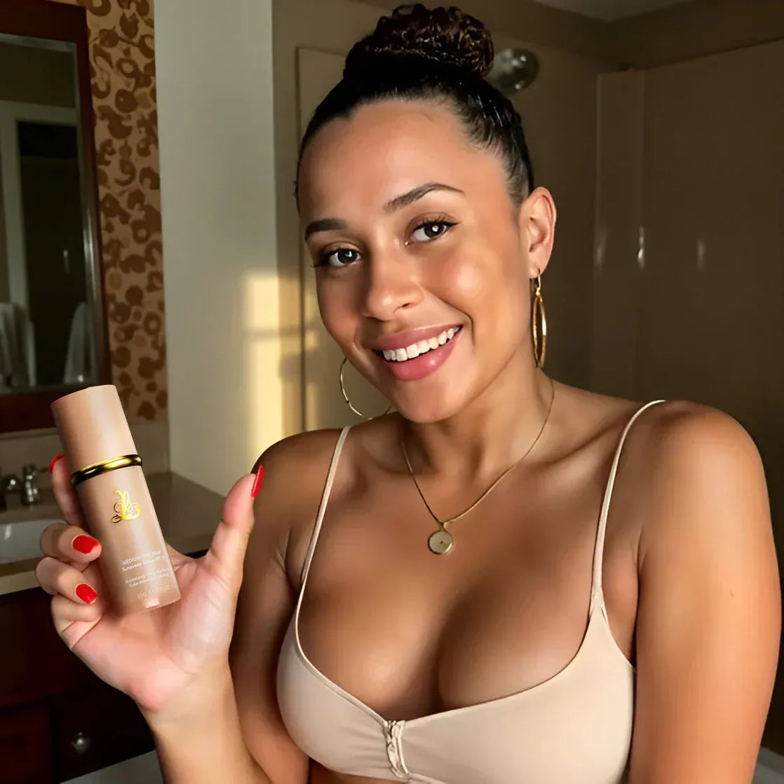 Base de Maquillaje 4 en 1 con Adaptación de Color – SPF 50, Hidratante, Antiedad y Vegana
