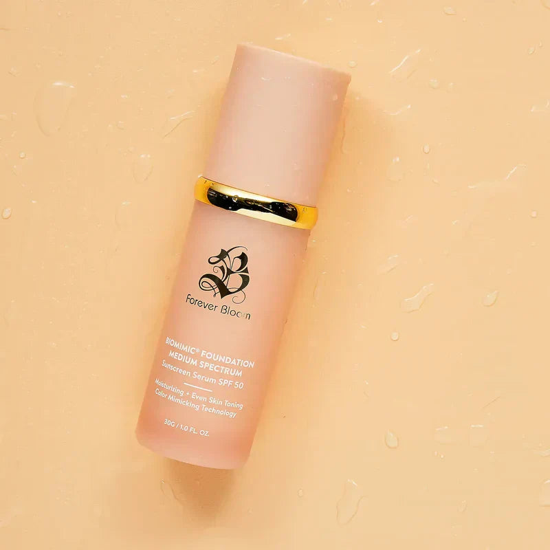 Base Líquida 4 en 1 con SPF50 y Adaptación Perfecta al Tono